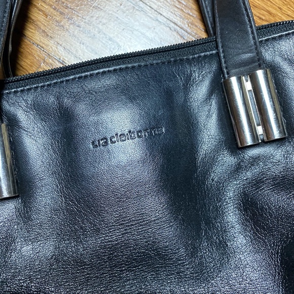 Liz Claiborne Black Handbag - Picture 4 of 8